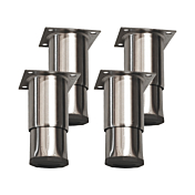 Standard Range 6" Adjustable Stainless Steel Legs for Ranges, Set of 4