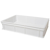 Ampto VAS013W 23-5/8" x 15-3/4" Pizza Dough Box Stackable White