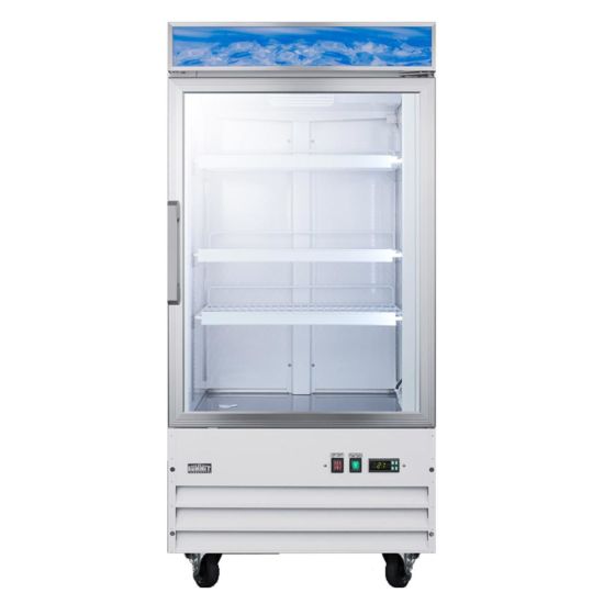 Details about   1 Glass Door Freezer Commercial Single Door Freezer Merchandiser Frozen Display 