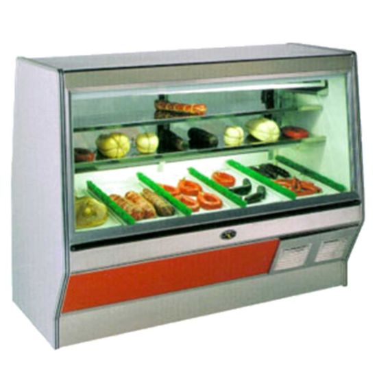 Marc Refrigeration SF8 S/C Self Contained 96" Meat/Deli Case, Double
