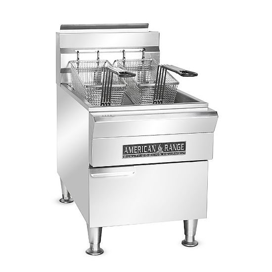 American Range AFCT15LP 15 lb. Countertop Deep Fat Fryer Liquid Pr