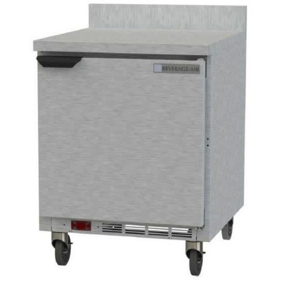 BeverageAir WTF27AHCFIP 27" Soild Door Worktop Freezer with FoamedI