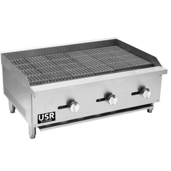 Ccb 36 36 Inch Gas Radiant Charbroiler 90 000 Btu Kitchenall New York
