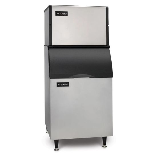500 lb ice machine with bin