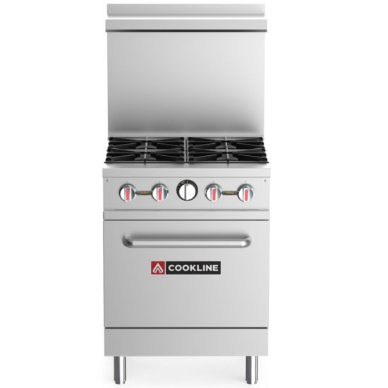 CR244 Liquid Propane 4 Burner 24 inch Gas Stove Oven Kitchenall