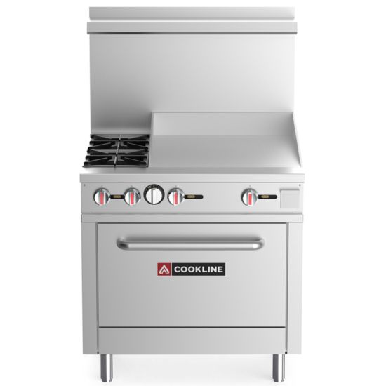 36 inch commercial electric range
