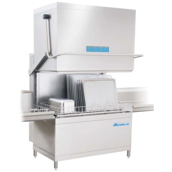 Meiko DV 270.2 High Temp Door Type Dishwasher w/ BuiltIn Booster, 208