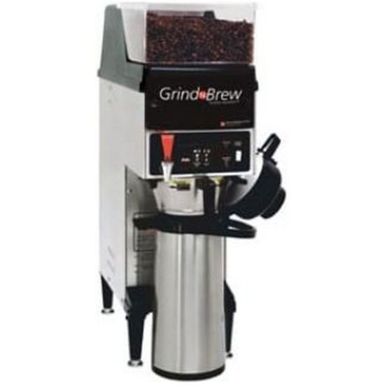 Grindmaster GNB10H Single Coffee Brewer for Airpot with Grinder, 5.5