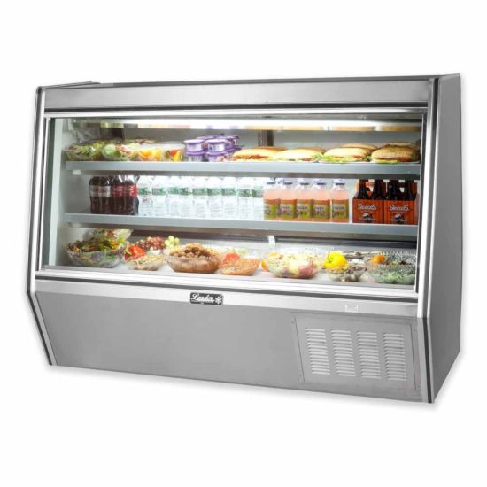 Leader HDL60M 60" Refrigerated High Raw Meat Deli Case Kitchenall