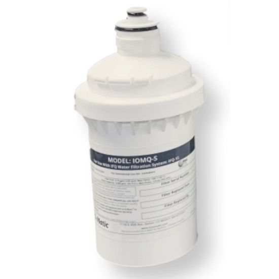 IceOMatic IOMQS Water Filter Replacement Cartridge for IFQ1S