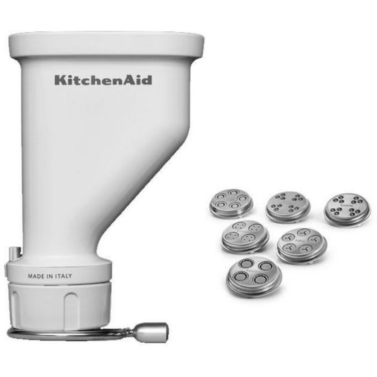 KitchenAid KSMPEXTA Gourmet Pasta Press Attachment - White for