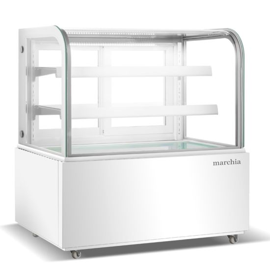 MB48 48 Curved Glass Refrigerated Bakery Display Case 
