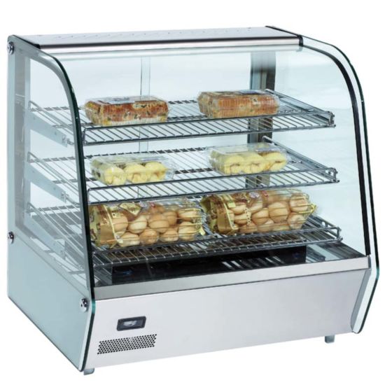 Marchia MHC120 28" Heated Countertop Display Case Kitchenall