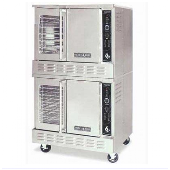 American Range MSDE2GL Majestic Double Stacked Convection Ovens, Ele