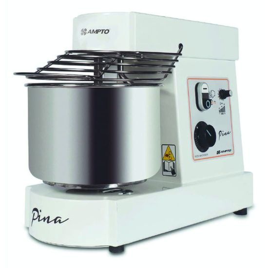 Ampto PINA10 Variable Speed Countertop Spiral Dough Mixer with 13 lb