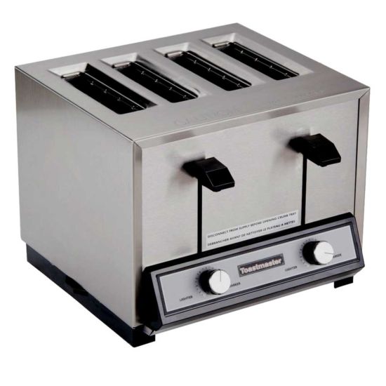 Toastmaster TP424 4 Slice Commercial Bread PopUp Toaster, 208/240V