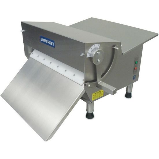 Somerset CDR300F Electric Countertop Dough Sheeter with Tray, 15 Inch Kitchenall