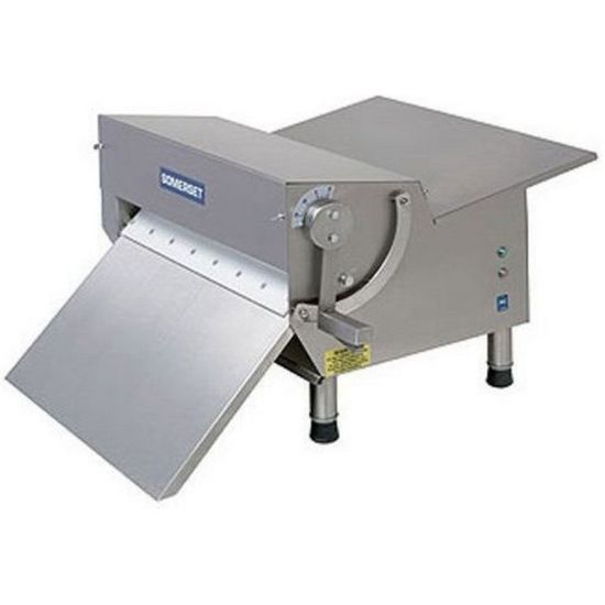 Somerset CDR500F Electric Countertop Dough & Fondant Sheeter with Tra