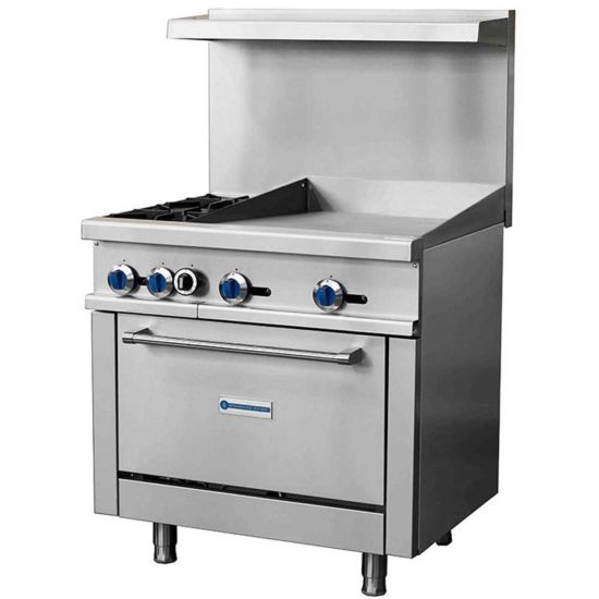 36 commercial electric range