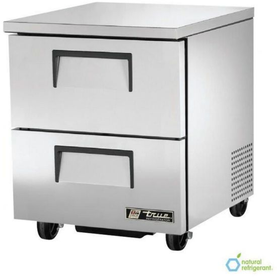 True TUC27D2HC 27" Two Drawered Undercounter Refrigerator 6.5 Cu