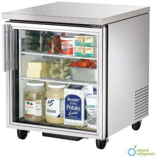 True TUC27GHCFGD01 27" Framed Glass Door Undercounter Refrigerator