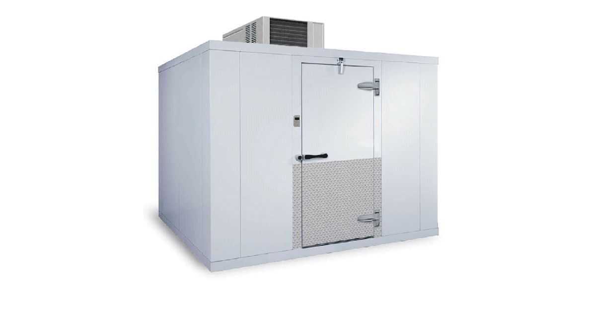 External Walk In Freezer Unit Dade Engineering 6' X 6' Self-Contained Outdoor Walk-in Freezer Box Wi ...