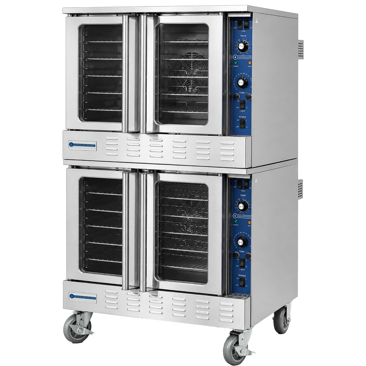 Standard Range SR-COE-DBL-240 Double Deck Full Size Electric Convection Oven - 240V, 1PH