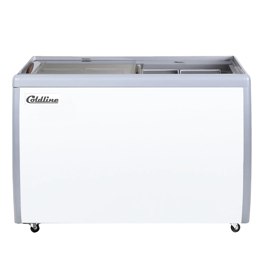 Coldline DP-360 50" 8-Tub Ice Cream Dipping Cabinet Freezer