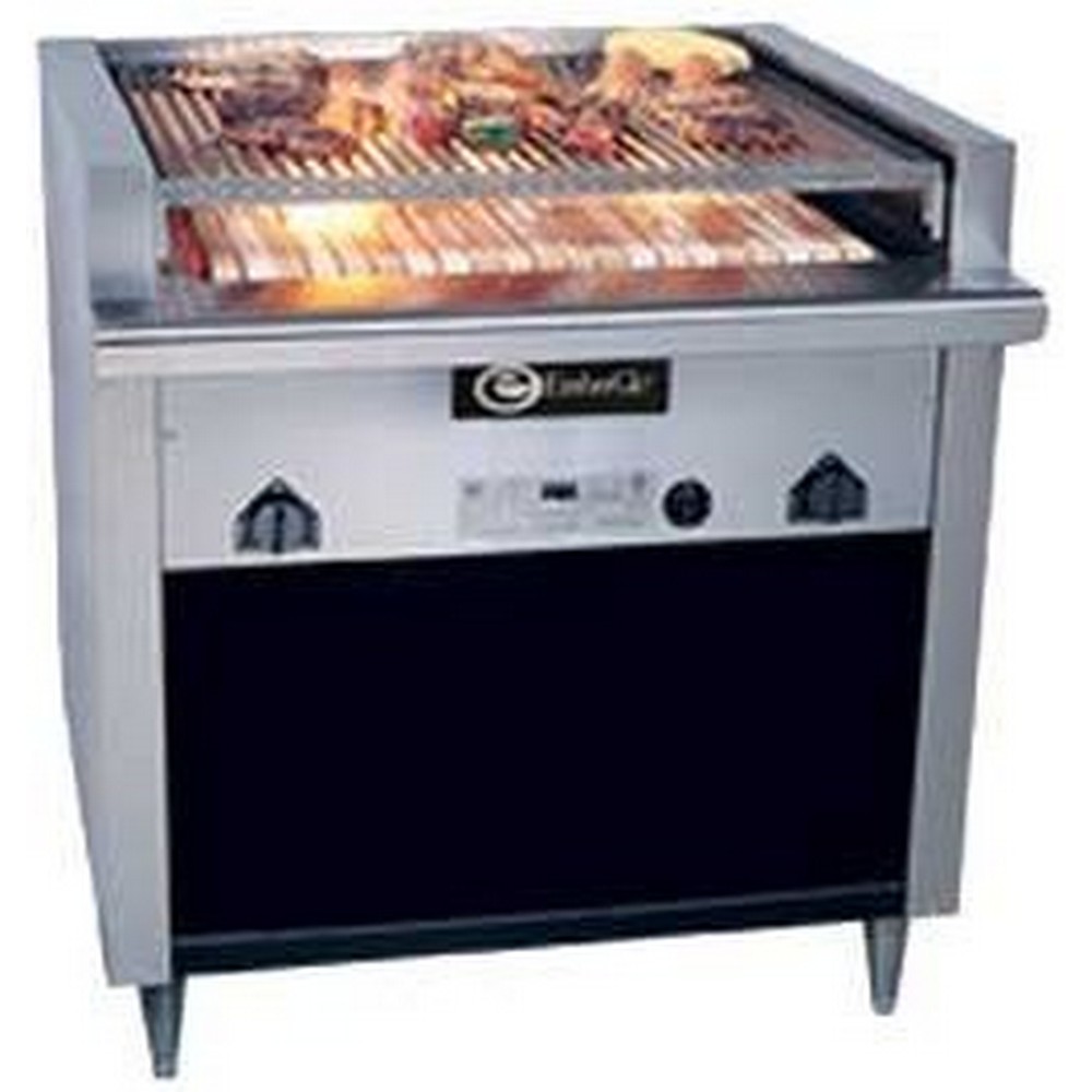 EmberGlo 31F-NAT 36" Floor Model Natural Gas Charbroiler - 68,000 BTU