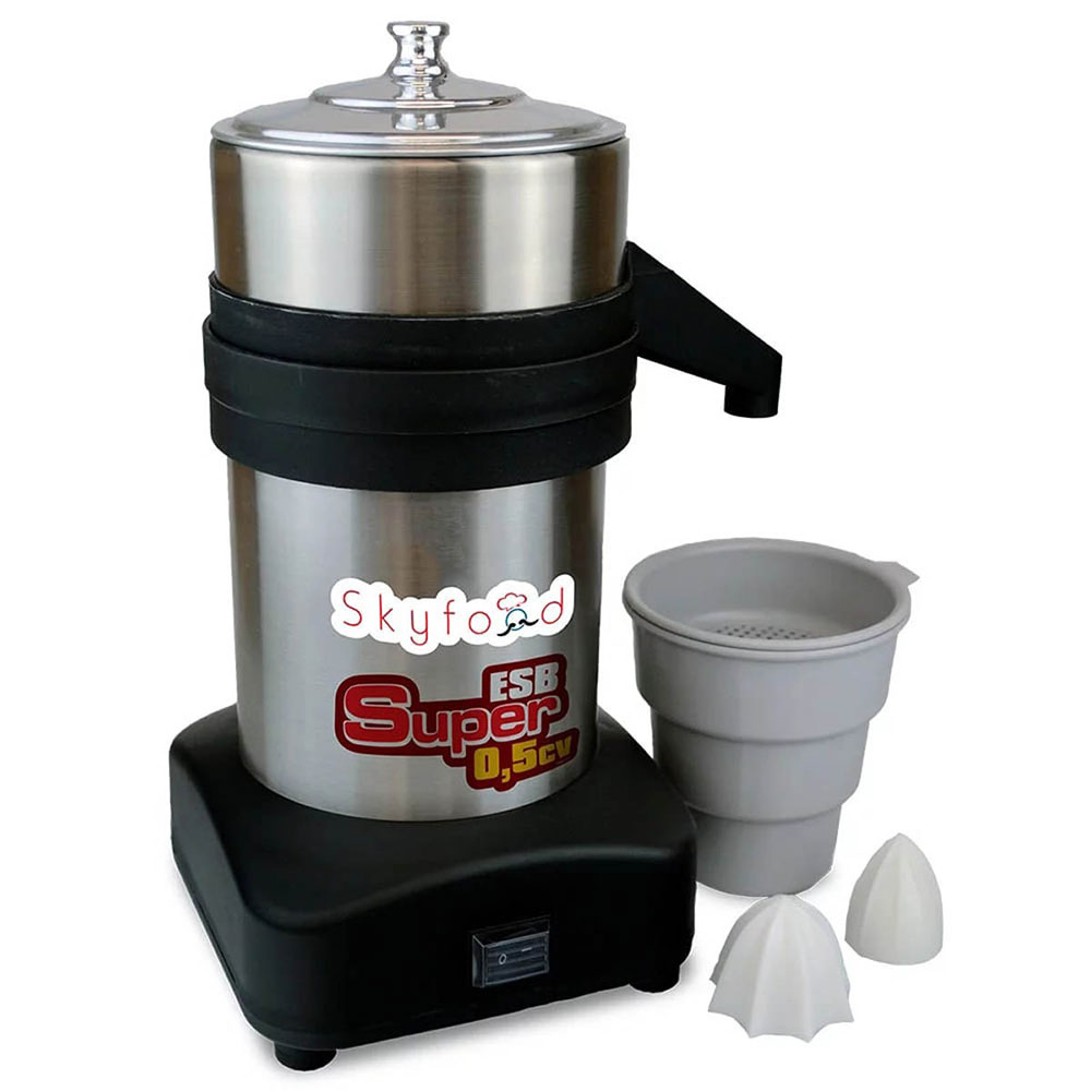 Skyfood ESBS Super Heavy Duty Citrus Juice Extractor 1/2 HP - Stainless Steel Juicing Head