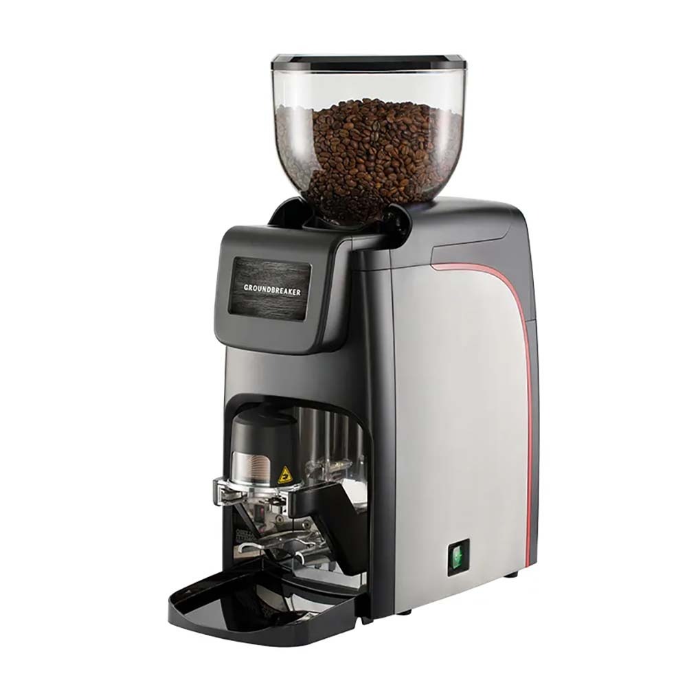 Espresso Soci GROUNDBREAKER AUTOTAMPER 8.45" Compact Coffee Grinder with 3.53 lb. Hopper Capacity
