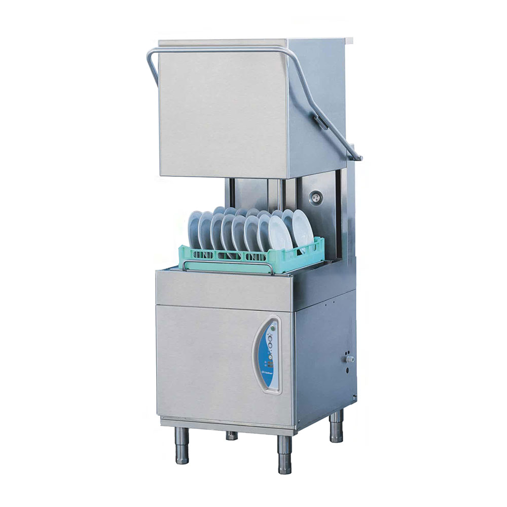 Eurodib Lamber L21EKS 24" High Temp Upright Type Gravity drain Dishwasher, 30 Racks/Hour