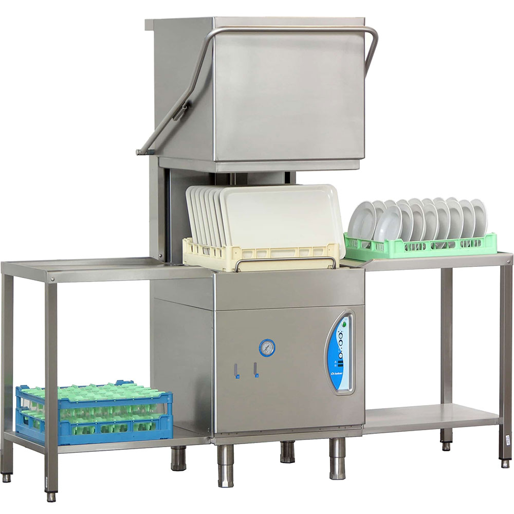 Eurodib Lamber L25EKS 27" High Temp Upright Type Dishwasher, 60 Racks/Hour