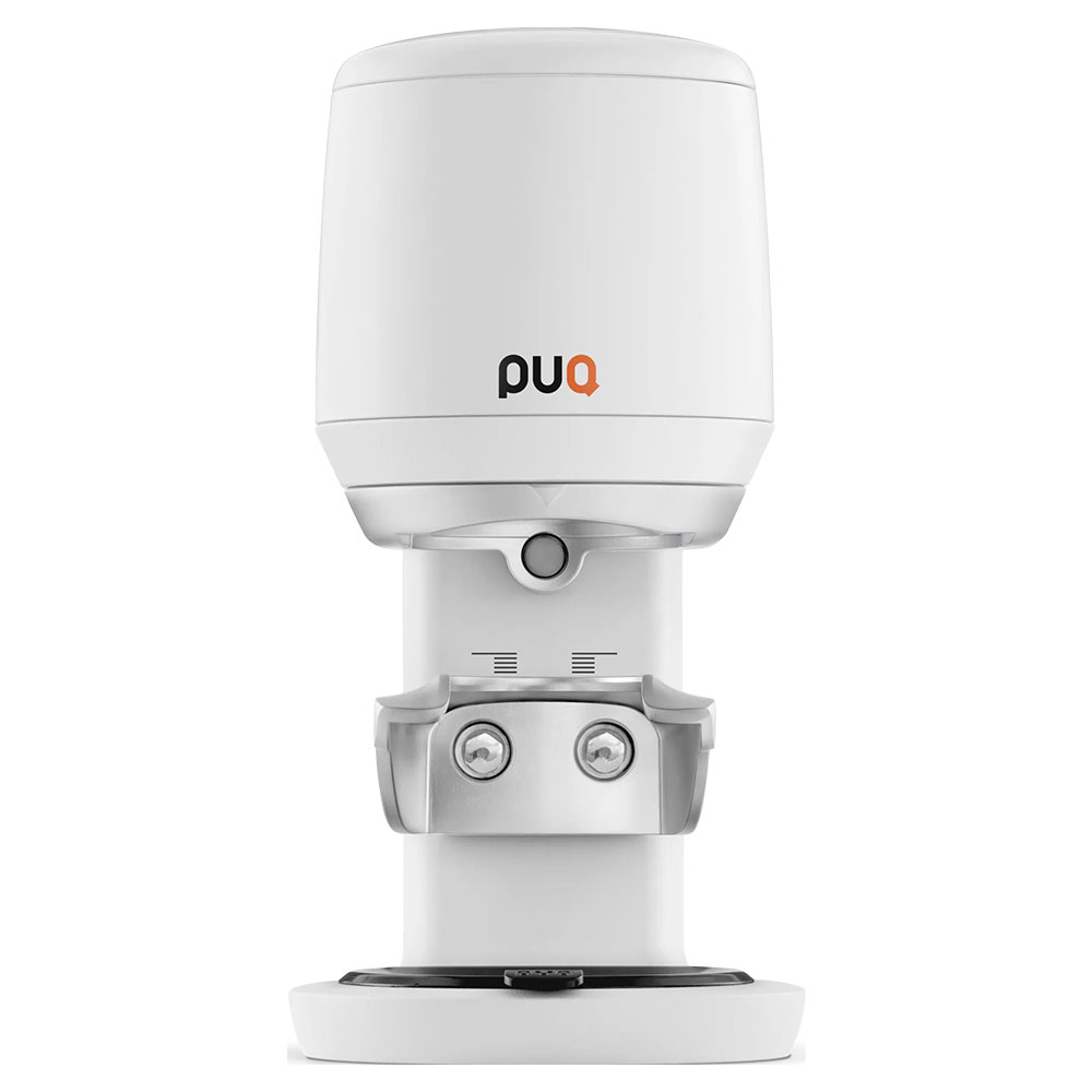 F&O Imports PUQpress mini White Automatic Espresso Tamper - 110-240V