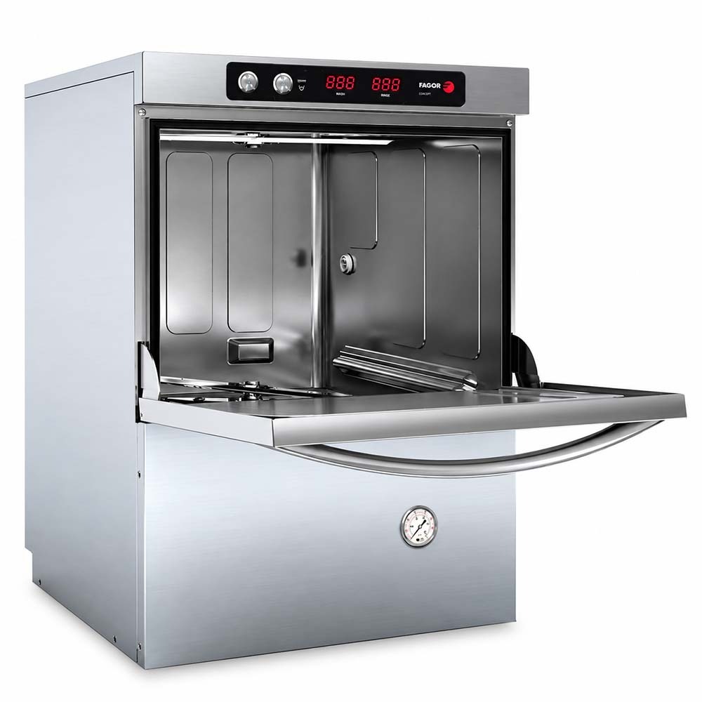 Fagor CO-500W 24" High Temp Commercial Undercounter Dishwasher, Glasswasher & Sanitizer - 30 Racks/Hr