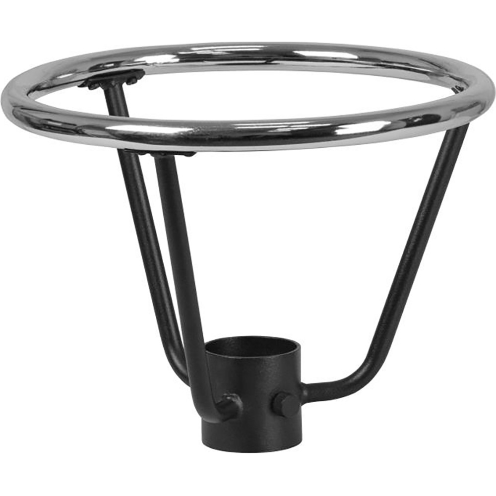 Flash Furniture XU-DG-30175-3-GG 16" Foot Ring 3.25" Bar Height Table Base, Chrome