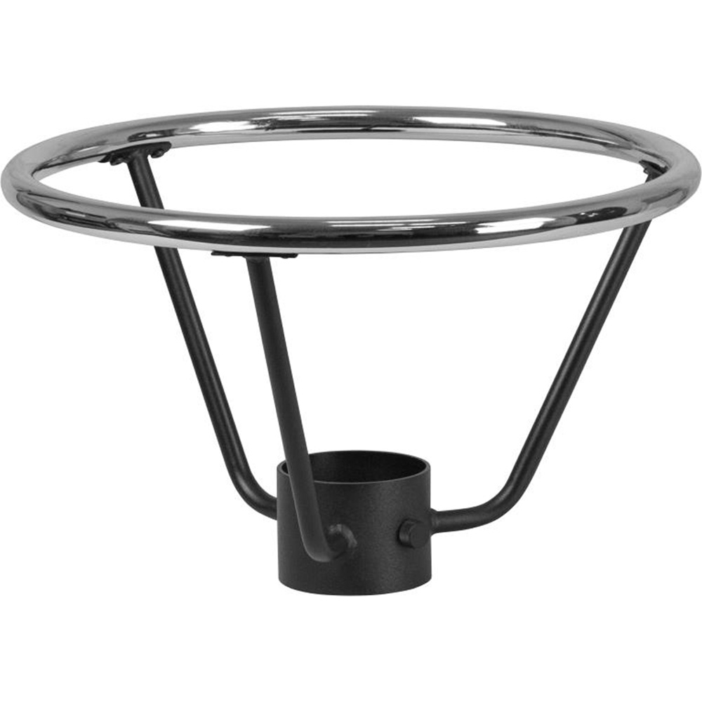 Flash Furniture XU-DG-30175-4-GG 19-1/2 Foot Ring 4.25" Bar Height Table Base, Chrome