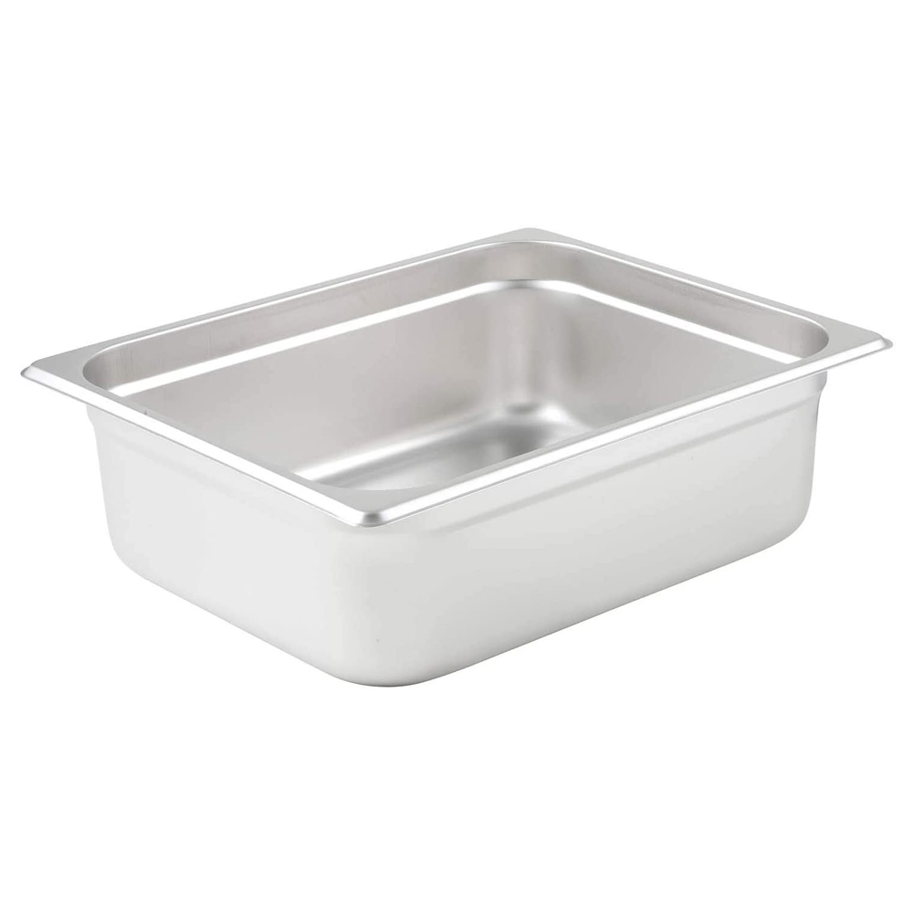 Prepline 1/2 Size 4" Deep Stainless Steel Steam Table / Hotel Pan