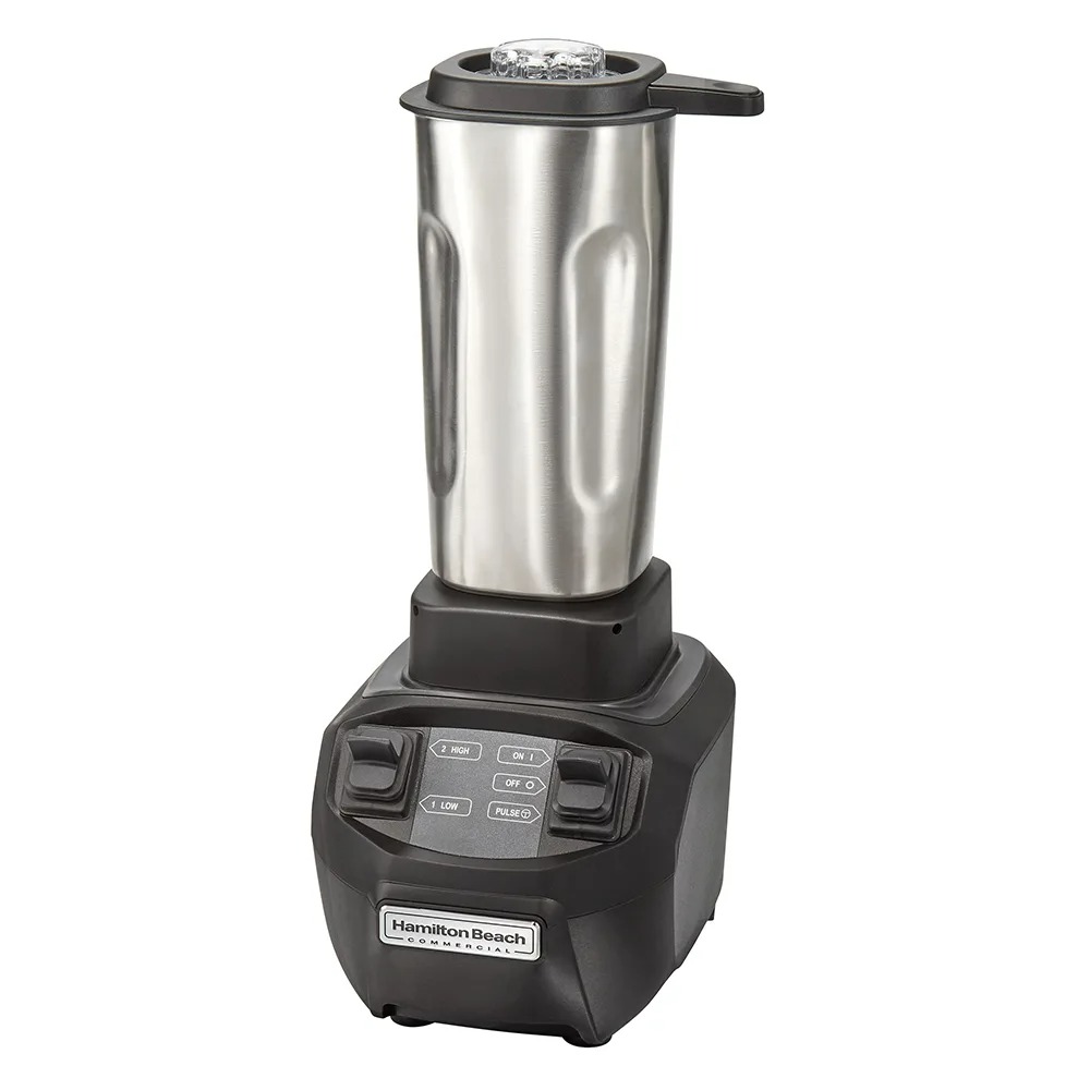 Hamilton Beach HBB255S Commercial 2-Speed 1.6 HP Drink Blender with 32 oz. Stainless Steel  Jar - 120v