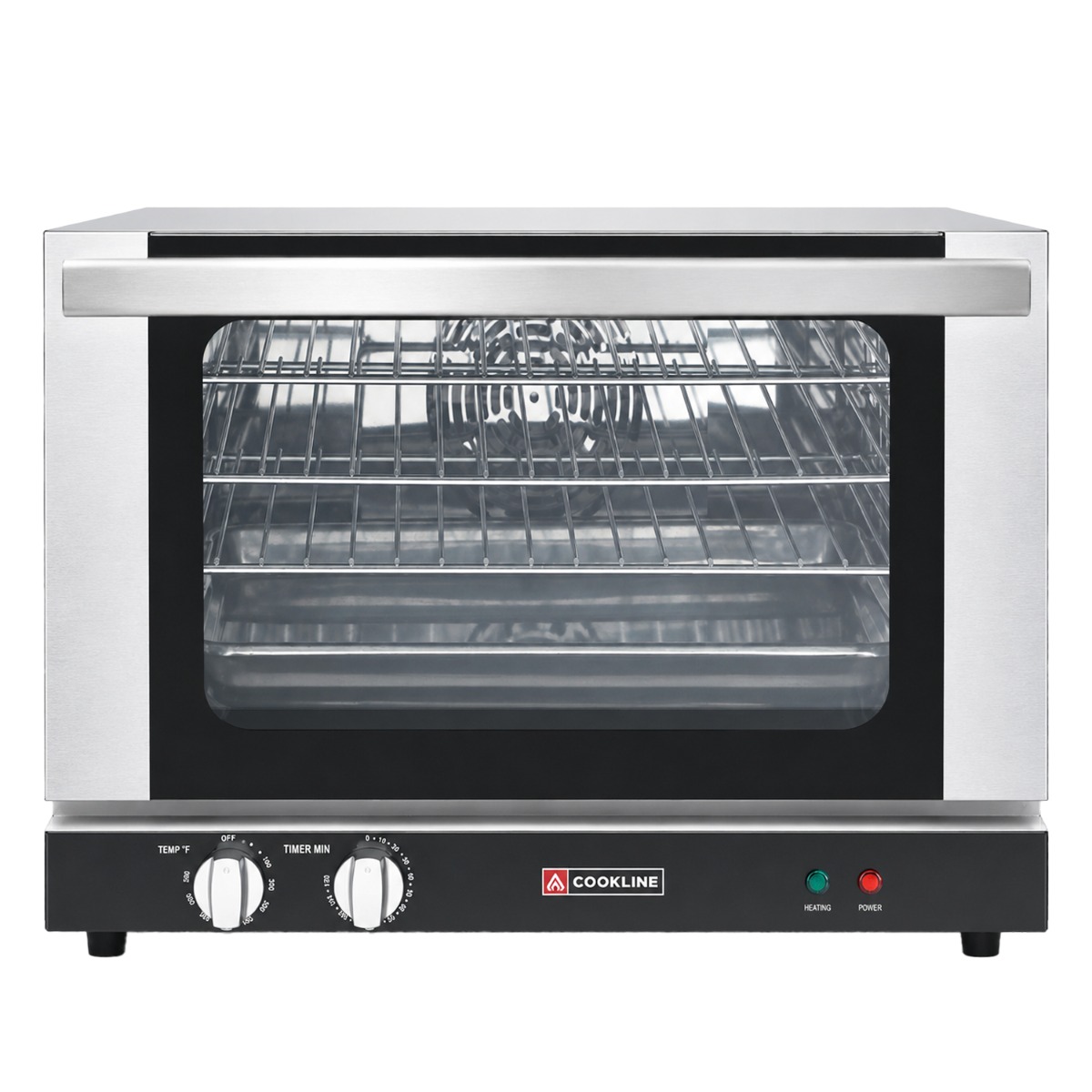 Cookline HCVE-16-120 23" Commercial Half Size Electric Countertop Convection Oven,120V