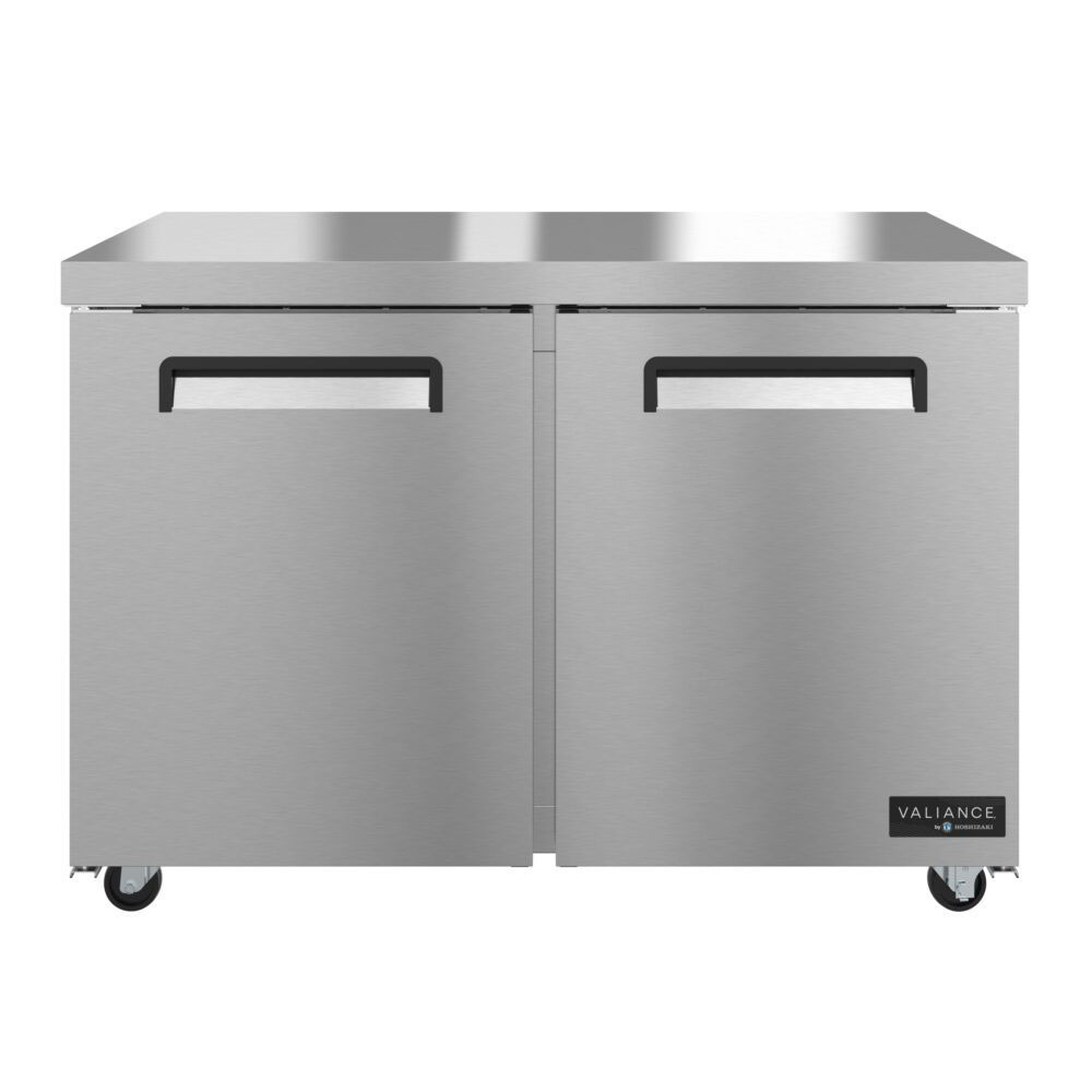 Hoshizaki VUF48A 48" Valiance Series Stainless Steel Undercounter Freezer, 12.09 cu. Ft.