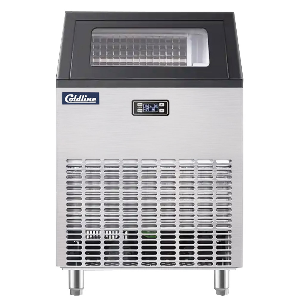 Coldline EIC270 22" 270 lb. Commercial Full Cube Ice Machine with 50 lb. Bin, Air Cooled