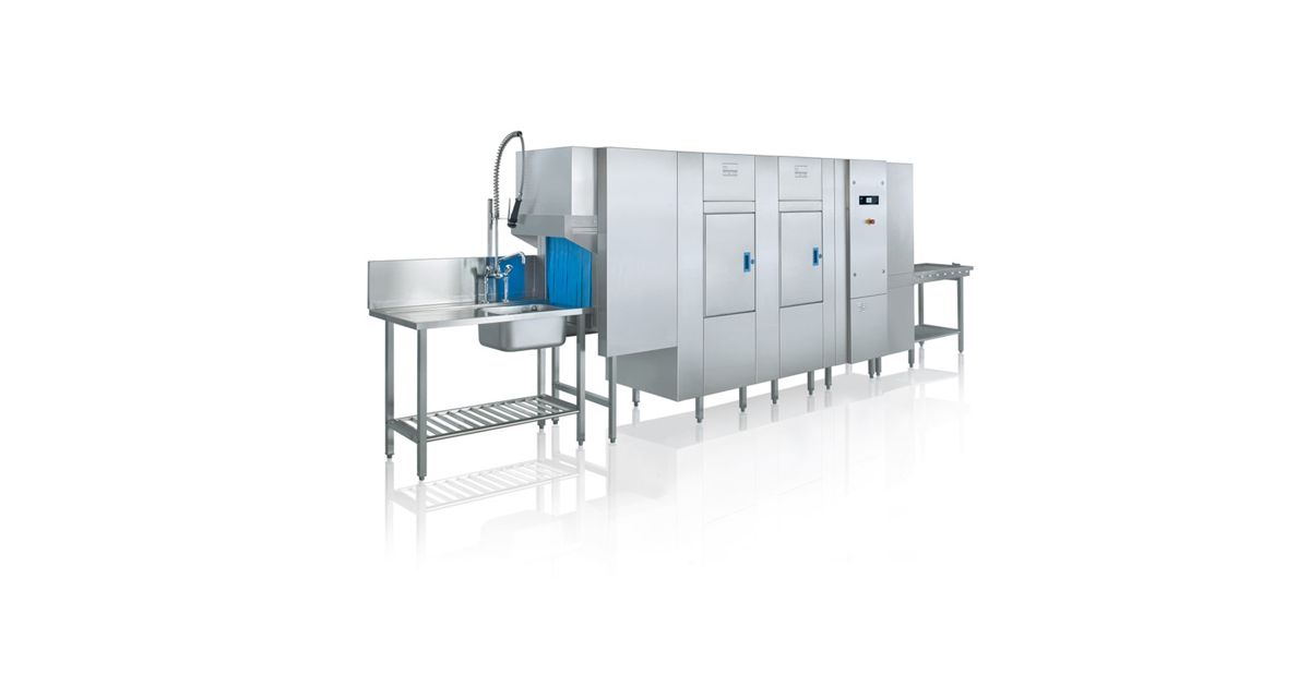 Meiko KA-86 86" High Temp Conveyor Dishwasher -355 Racks Per Hour, 460v/3ph Meiko KA-86 86" High Temp Conveyor Dishwasher -355 Racks Per Hour, 460v/3ph