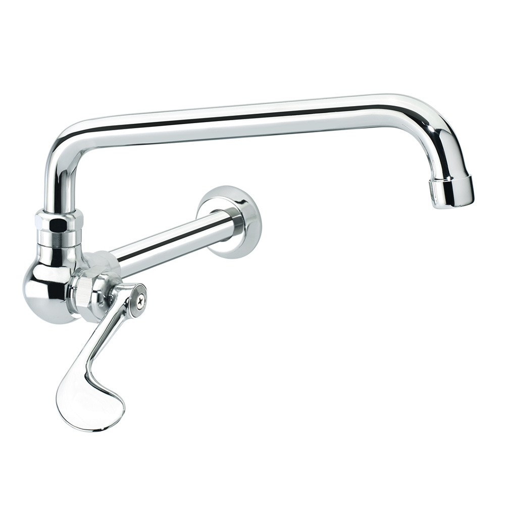 Krowne 12-171L Silver Series Wall Mount Extended Wok Range with 12" Swing Spout