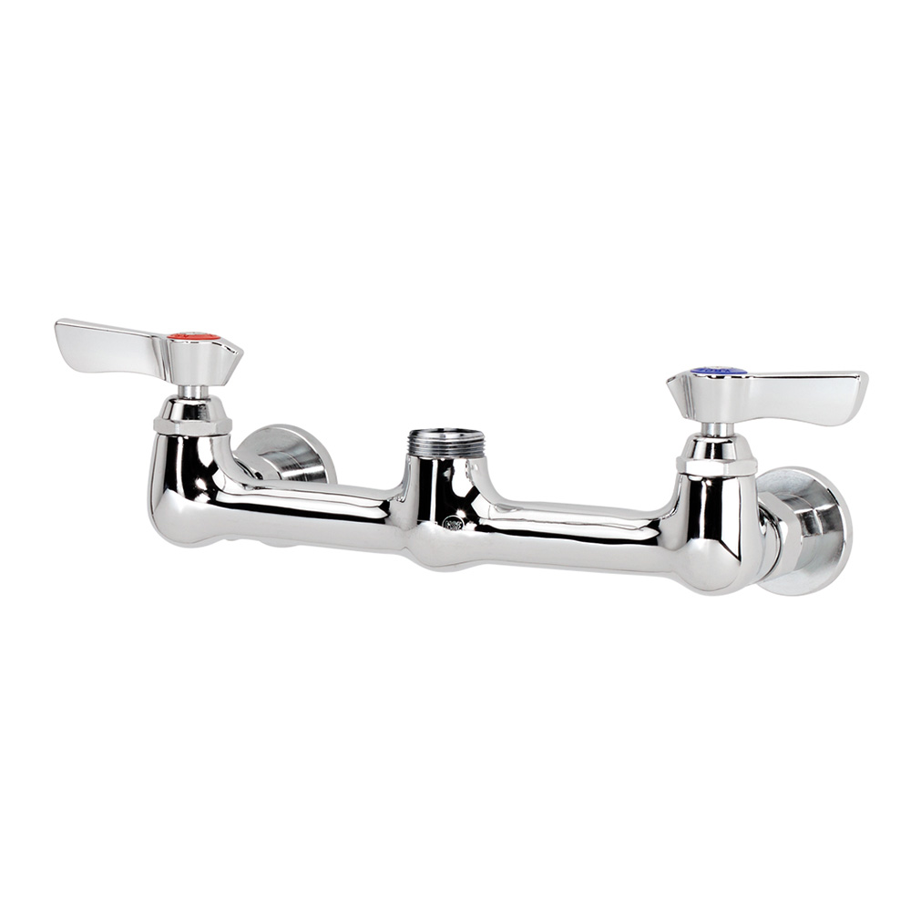 Krowne 12-8XXL Silver Series 8" Center Wall Mount Faucet Body, No Spout