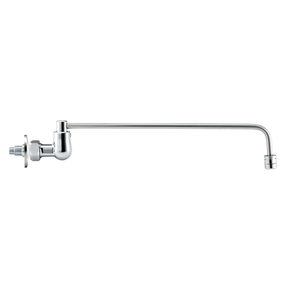 Krowne 13-222L Silver Series Wall Mount 3/8" Wok Range with 12" Swing Spout