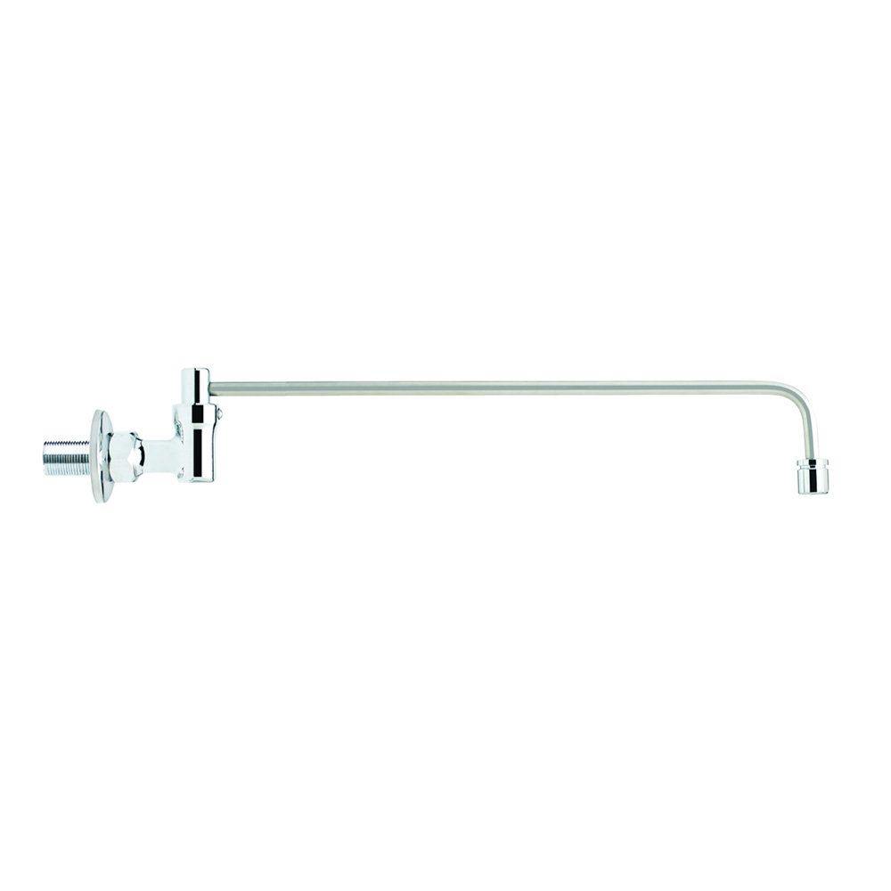 Krowne 13-225L Silver Series Wall Mount 3/8" Wok Range with 17" Swing Spout