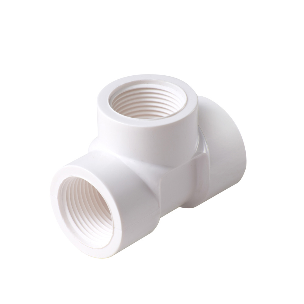 Krowne 23-201 Hydrosift 3/4" NPT Female Tee Fitting, Gray for Water Filters