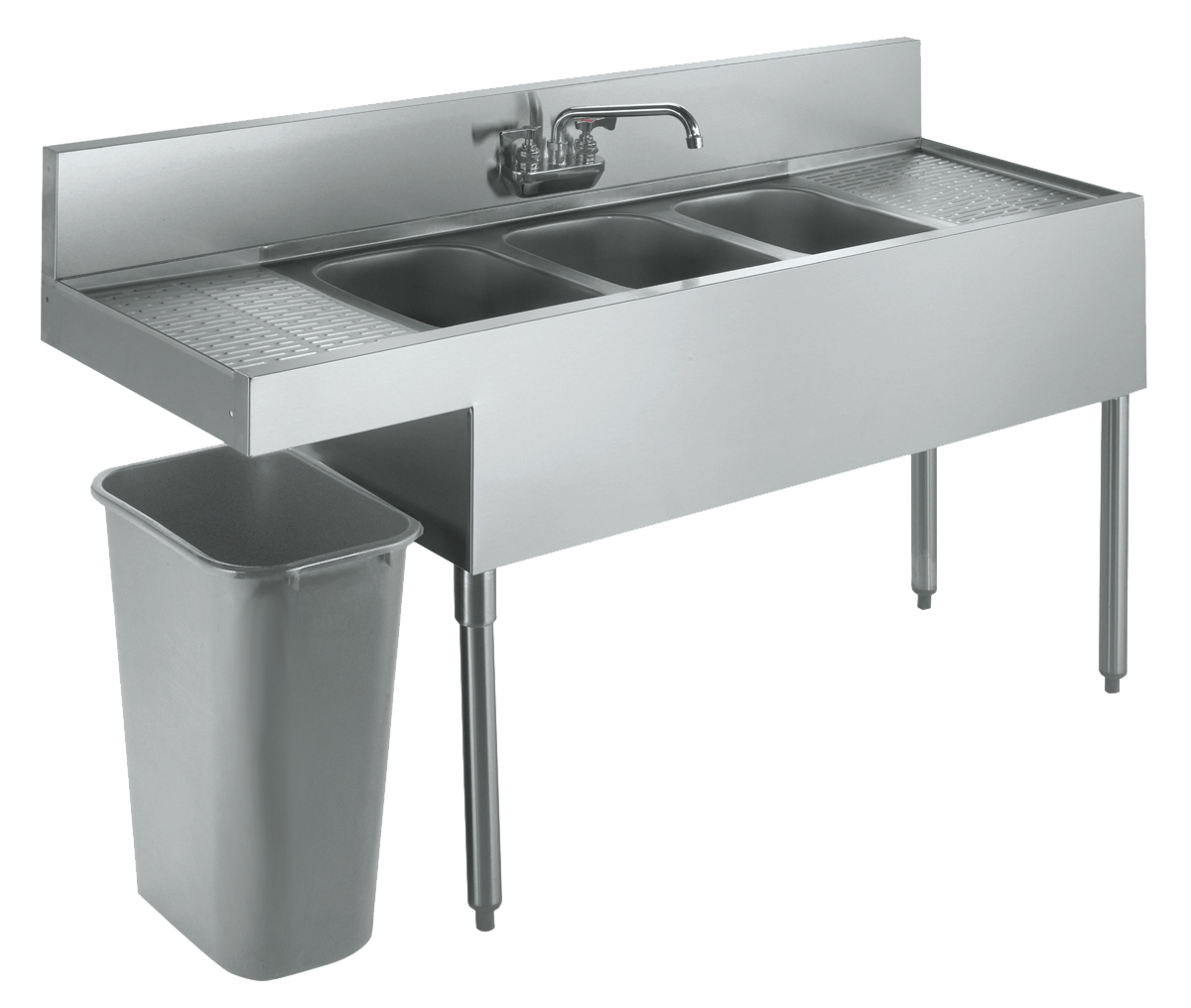 Krowne KR-TC Royal Series 12"L Apron Cutout for Trash Receptable