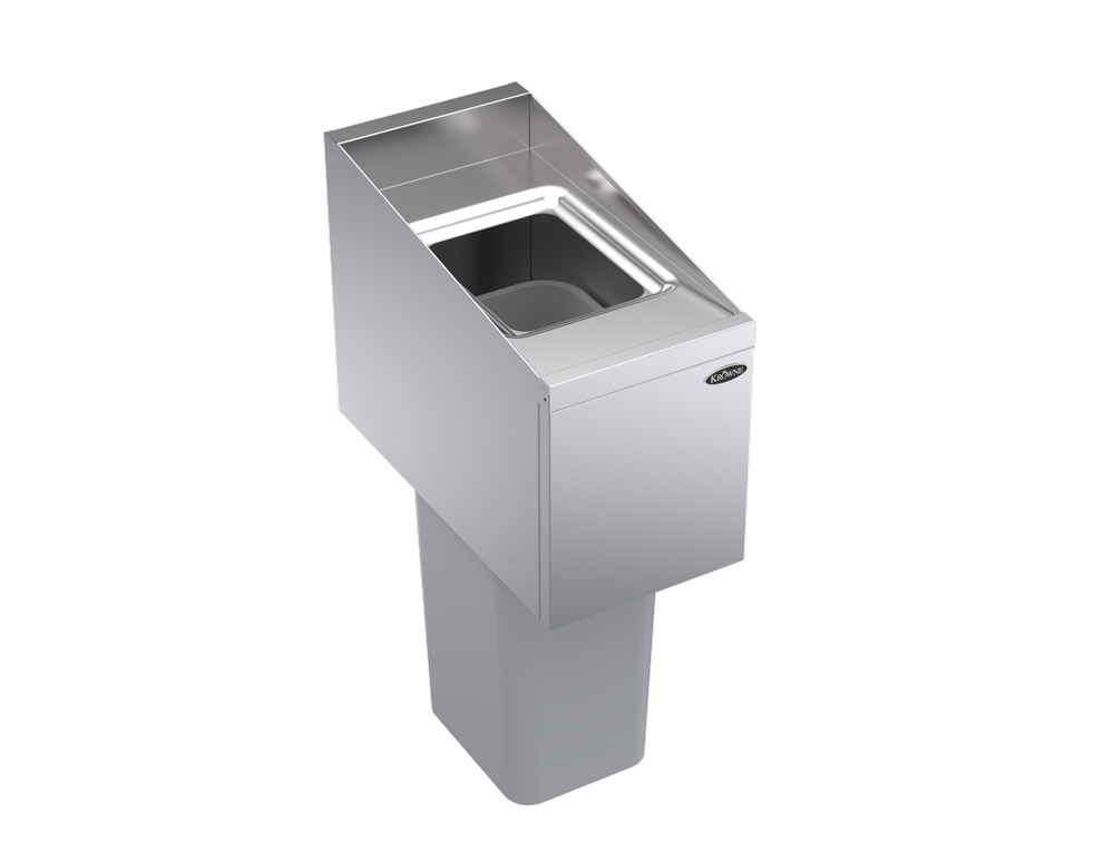 Krowne KR24-T12 Royal Series 12" Trash Station (no legs)